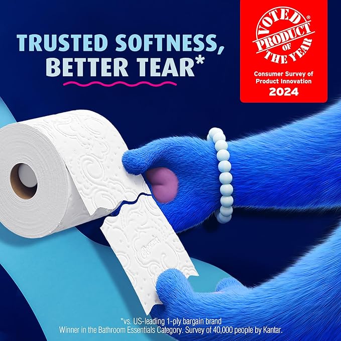 Charmin Ultra Soft Toilet Paper, 18 Mega XL Rolls = 108 Regular Rolls