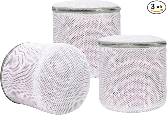 GOGOODA Laundry Mesh Bra Wash Bag for Lingerie, Underwear, Delicates, 3 PCS