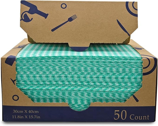 Heavy Duty Wipes Dish Cloths 50Pieces Reusable Wipes Multi-use Cleaning Cloths Towels | Multi-use Cleaning Cloths Towels