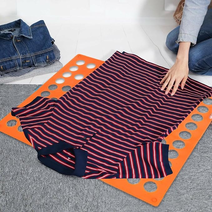 Shirt Folding Board, T Shirt Folder, Fast Liner Sorter Foldable Organizer | Laundry Folding Tool, 40x15cm, Folders Easy And Fast To Fold Clothes, For Adults Children Travel Home Dorm