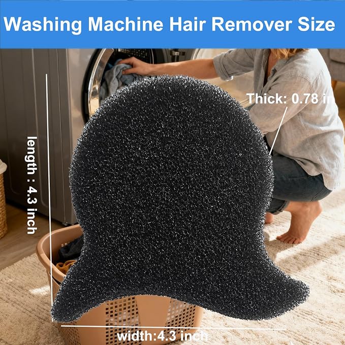 Pet Hair Remover for Laundry, 6PCS Reusable Dog & Cat Hair Remover Tool | Removes Pet Fur, Hair, Lint, Dander From Clothes &Washing Machine.