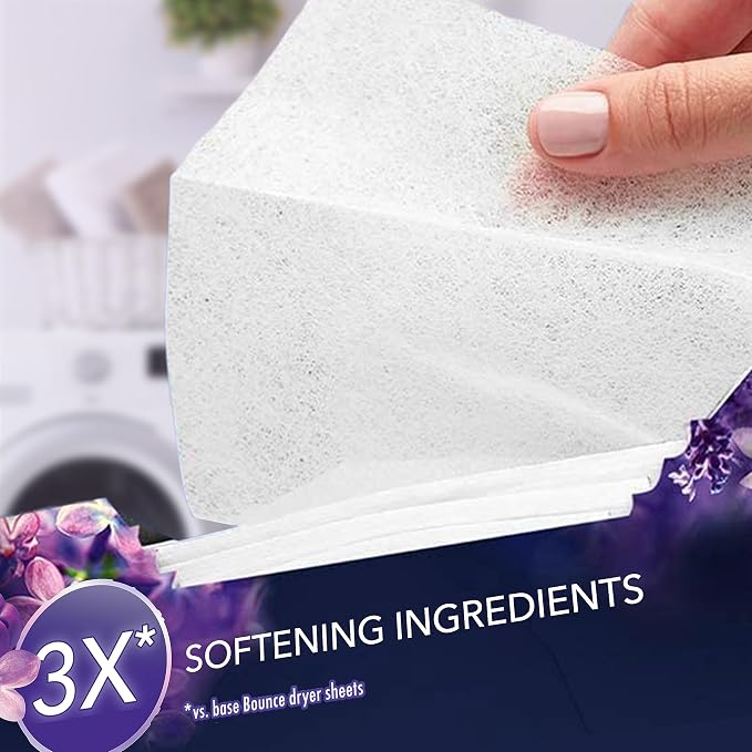 Downy CALM, Mega Dryer Sheets, Laundry Fabric Softener, Lavender and Vanilla Bean, 130 Count