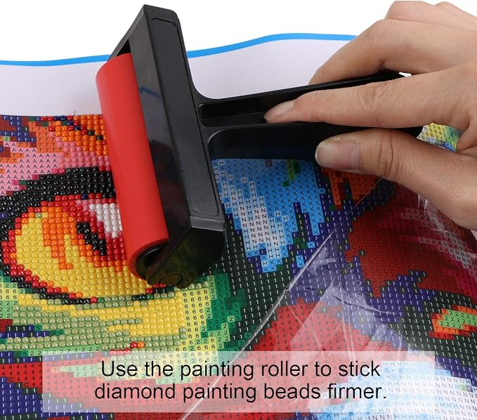 5D Diamond Painting Roller and Fix Tools,Unime Ideal Aligning Repair Pressing Accessories Tools for Full Drill Diamond Painting Kits for Adults (2 Pack)