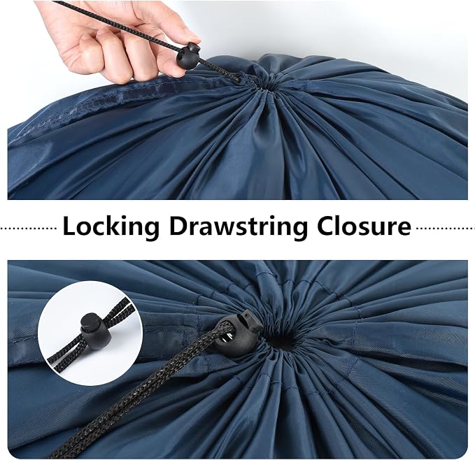 OTraki 28x45 Inch Laundry Bag 2PCS Heavy Duty Laundry Dirty Clothe Travel Wash Bag Extra Large Hamper Bag Drawstring Laundry Basket Liner Bag Drying Do Not Exceed 176℉(Navy Blue) | Travel Wash Bag Extra Large Hamper Bag Drawstring Laundry Basket Liner ...