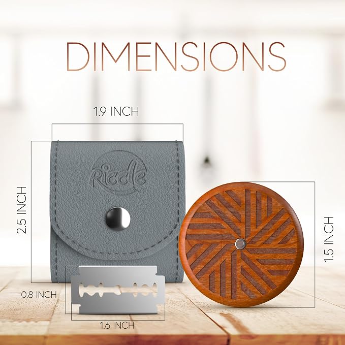 RICCLE UFO Bread Lame Slashing Tool, Dough Scoring Knife with 15 Razor Blades and Storage Cover