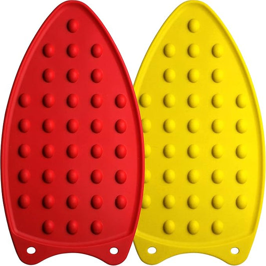 Savina Silicone Rest Pad for Ironing Board(2 Pack). Heat Resistant Pad, Thicker Version. Perfect Combination with Ironing Board and Mat.