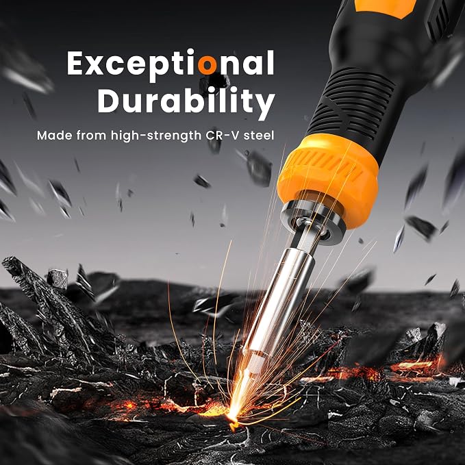 JOREST 25 in 1 Multi Screwdriver Set, Magnetic Multitool Screwdriver Tool All in One, Multibit Screwdriver with Torx, Flat Head, Phillips, Hex, Square, Portable Tool Kit for Daily Repairs
