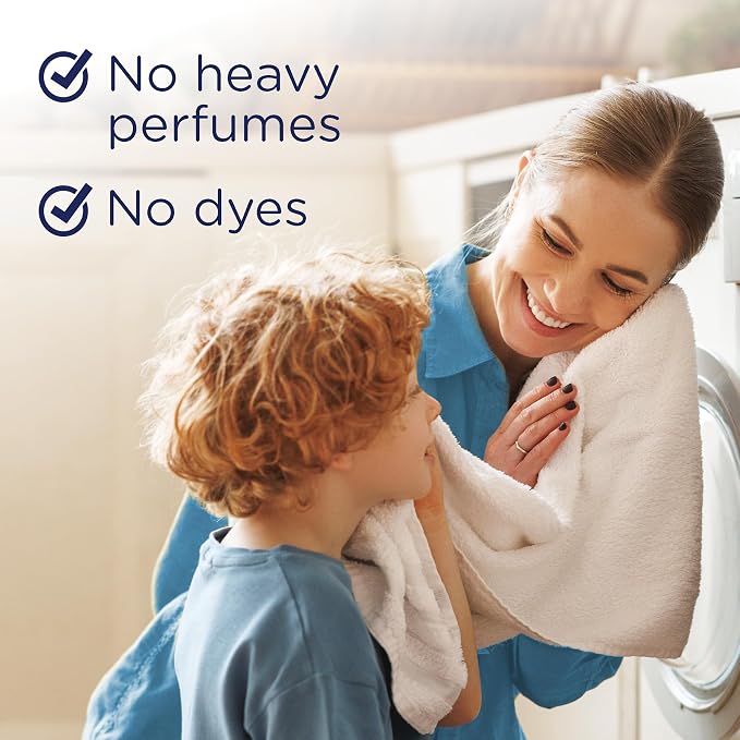 Downy Light Laundry Scent Booster Beads, Ocean Mist Scent, 30.1 OZ, In Wash Fabric Beads Designed To Be Gentle With A Light Boost Of Scent, No Heavy Perfumes