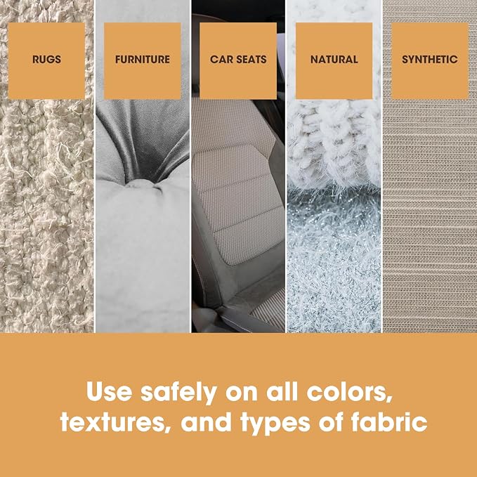 Furniture Clinic Fabric Care Kit | Clean, Protect, & Prevent All Liquid Stains, Odors, and Dirt for Upholstery, Carpet, Furniture, Fabric, Textiles | Contains Cleaner and Protector Sprays