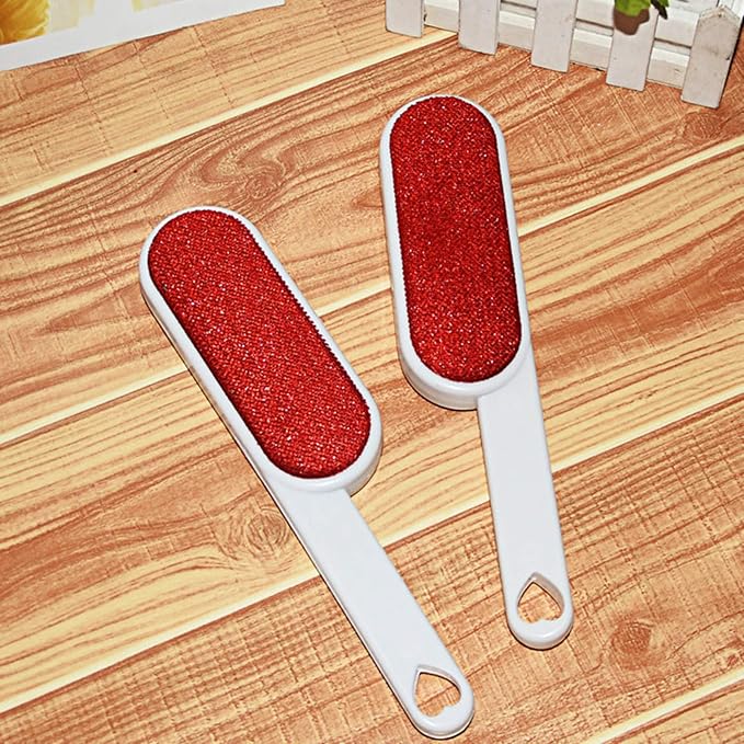 Pet Brush Reusable Washable Plastic Double-Sided Clothes Coat Garment Lint Remover
