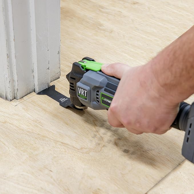 Genesis 20V Brushless Oscillating Multi-Tool, G20MAX Vibration-Reduction Technology (VRT), with Battery, Charger and Accessories (GLMT20BH)
