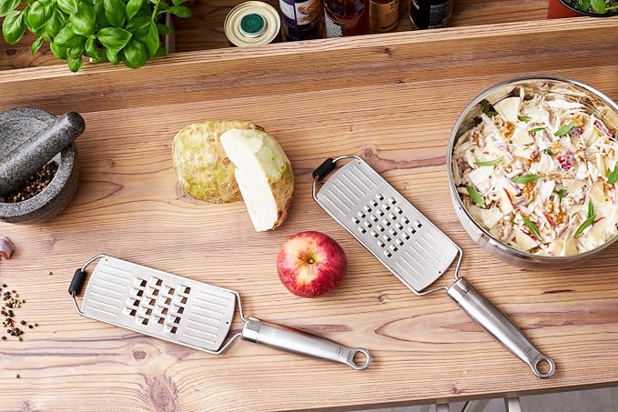 Rosle Kitchen Collection Stainless Steel Grater/Slicer Fine Stainless