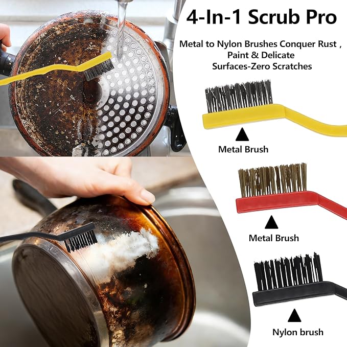 17Pcs Window Track Cleaner Door Tracks Groove Crevice Cleaning Brushes Tools for Sliding Glass Doors, Air Conditioner