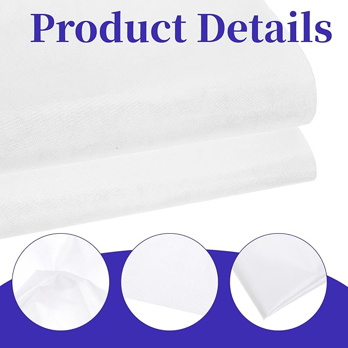 2 Pcs Pressing Cloth for Ironing Silk, Silk Organza Mesh Cloth, Fabric Press Clothing Sewing and Ironing Fabric Protector Press Tool, 12 x 16 Inch