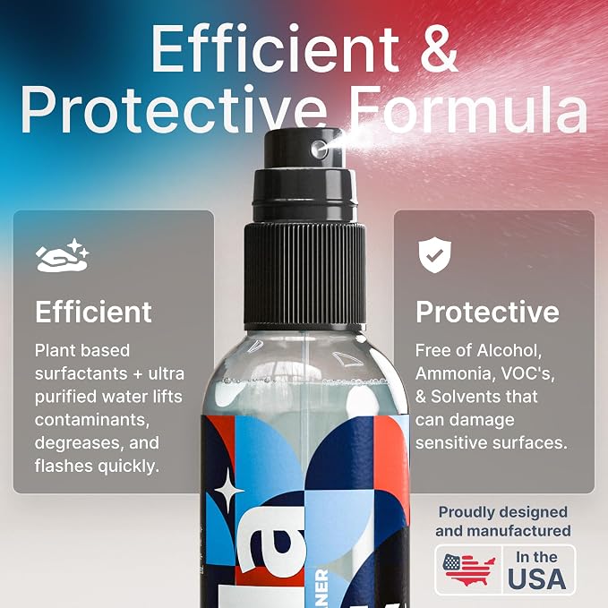 Koala Eyeglass Lens Cleaner Spray Kit | Japanese Microfiber (6 Piece Set) | (2x) 8oz + (1x) 2oz Glasses Cleaner Bottle + (3x) Microfiber Cloth | Alcohol Free Eyeglasses, Screen, and Camera Cleaning Kit