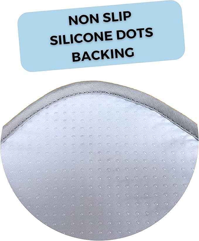 SAVUK Portable Ironing Mat Standard Size Silicone Coated Extra Heavy Duty Thick Padding, Heat Reflective, Non Stick Scorch and Stain Resistant (Ironing Mat - 21"x28")