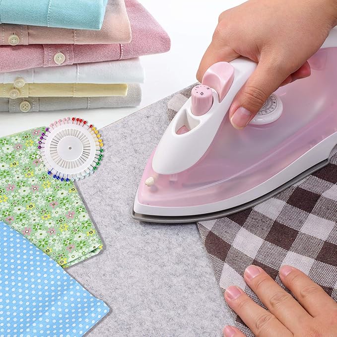 Rdutuok Wool Pressing Mat 60 x 22 Inch Extra Large Ironing Mat for Quilting 1/2" Thick 100% New Zealand Wool Ironing Pad for Quilters Tabletop Ironing Board Alternative for Sewing and Embroidery