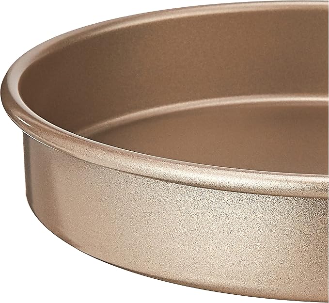 Cuisinart 9-Inch Chef's Classic Nonstick Bakeware Round Cake Pan, Champagne