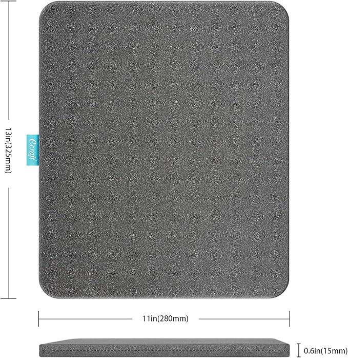 Heat Press Mat for Cricut Easypress: Ecraft (11 x 13 inch) Double-Sided Heating Ironing Mats for Craft Insulation Transfer HTV VinylHeat Press Machine,T Shirts