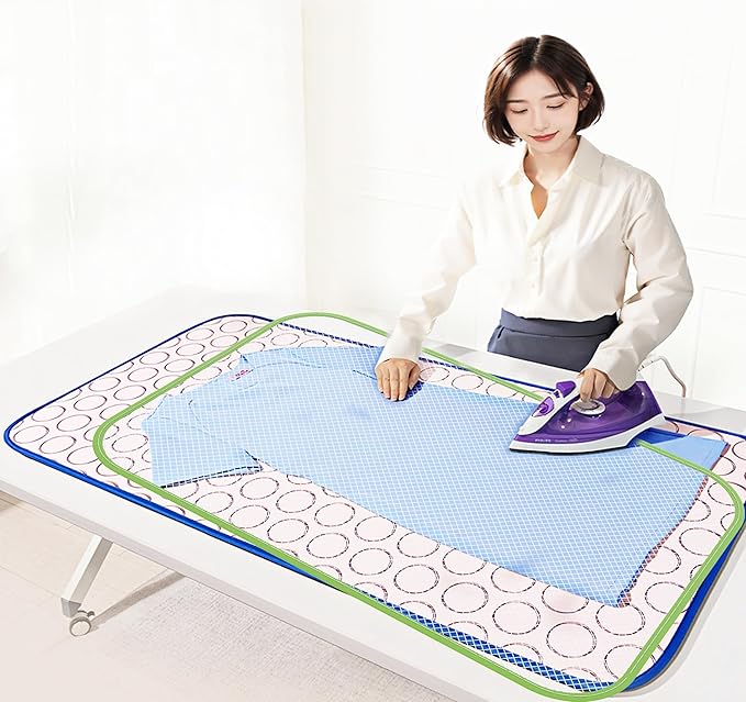 XANADU 4 PCS Pressing Cloth for Ironing – Heat-Resistant Ironing Cloth to Protect Clothes – Reusable Iron Pressing Cloth Protector for Sewing & Ironing