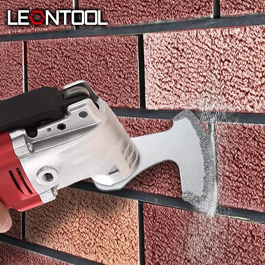 Diamond Oscillating Tool Blade, 3 PCS Oscillating Multi Tool Blade | For Removing Grout, Cleaning Mortar, Diamond Oscillating Blade, Diamond Grout Removal Blade, Grout Swing Blade
