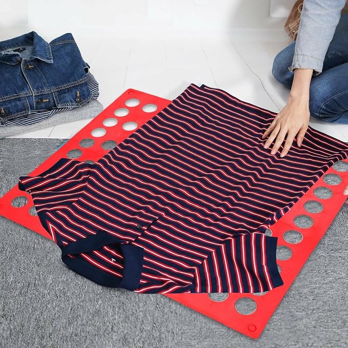 T-Shirt Folder Board, Shirt Folding Plate, Laundry Folders Folding Boards, Fast Foldable Laundry Organizer, Liner Sorter Fold Helper for kids clothes