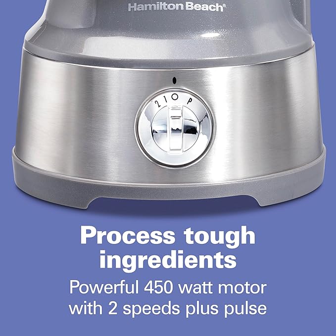 Hamilton Beach Food Processor & Vegetable Chopper for Slicing, Shredding, Mincing, and Puree, 10 Cups + Veggie Spiralizer makes Zoodles and Ribbons, Grey and Stainless Steel (70735) | For Slicing, Shredding, Mincing, and Puree | Veggie Spiralizer Attac...