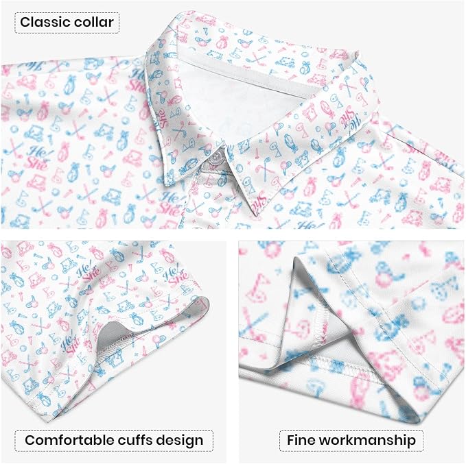 Polo Shirts for Men Moisture Wicking Mens Polo Shirts Patriotic Shirts for Men