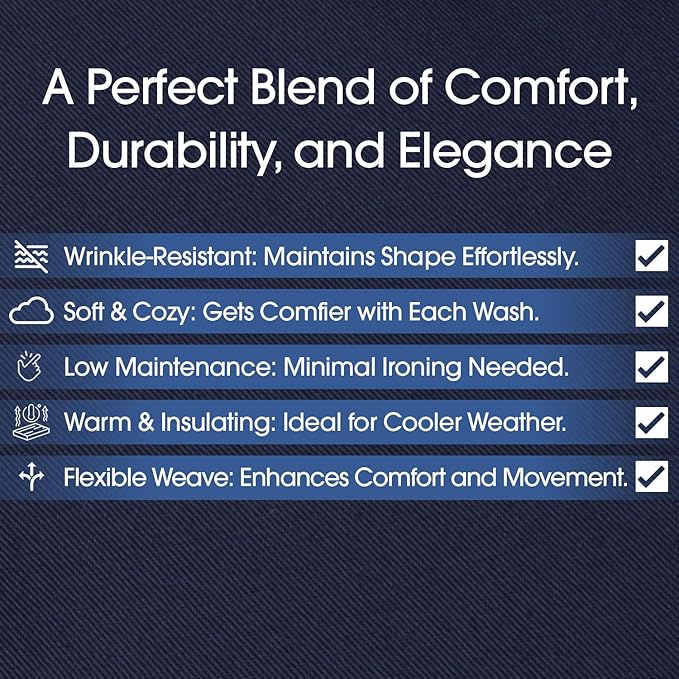 Pico Textiles 15 Yard Bolt Navy Poly Cotton Twill Fabric | 60" Wide, 65% Polyester / 35% Cotton, Medium Weight, Perfect for Pants, Jackets, Skirts and Work Uniforms, Sold by the Yard