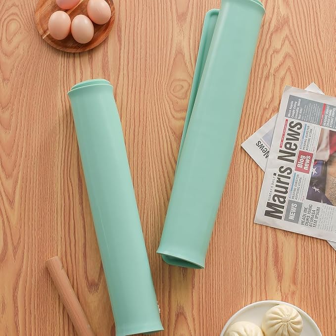 Silicone Baking Mat, 20"X16" Extra Large Non-stick Silicone Mat With High Edge, Food Grade Silicone Dough Rolling Mat For Making Cookies, Macarons, Multipurpose Mat, Countertop Mat, Placemat