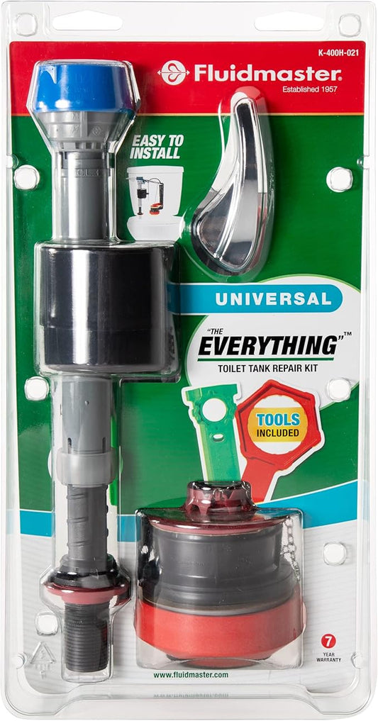 Fluidmaster K-400H-021-P8 PerforMAX 2-Inch Everything Toilet Repair Kit,Multicolor,(Pack of 8)