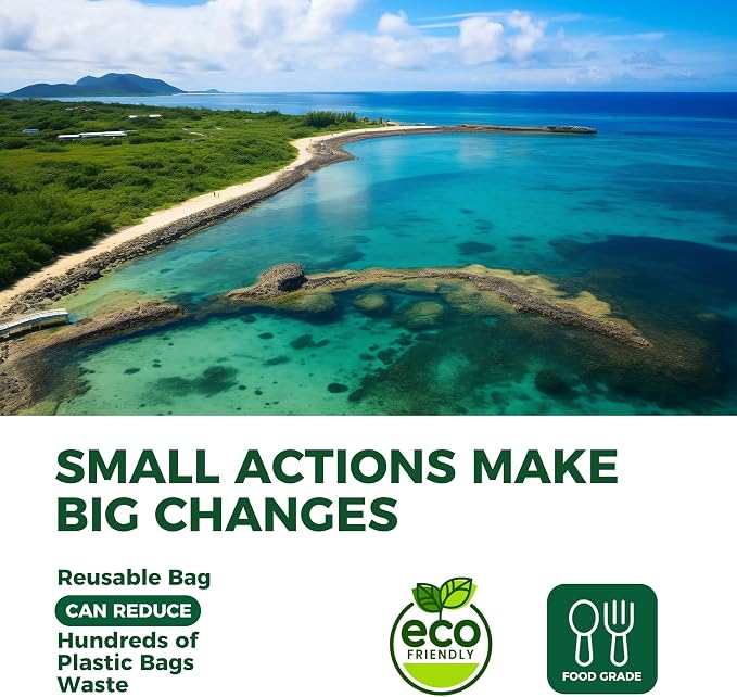 SPLF 8 Pack Stand-Up Reusable Half Gallon Freezer Bags Dishwasher Safe, Extra Thick Leakproof 1/2 Gallon Food Storage Bags, BPA Free Silicone for Meal Prep, Marinate, Veggies, Fridge Organization