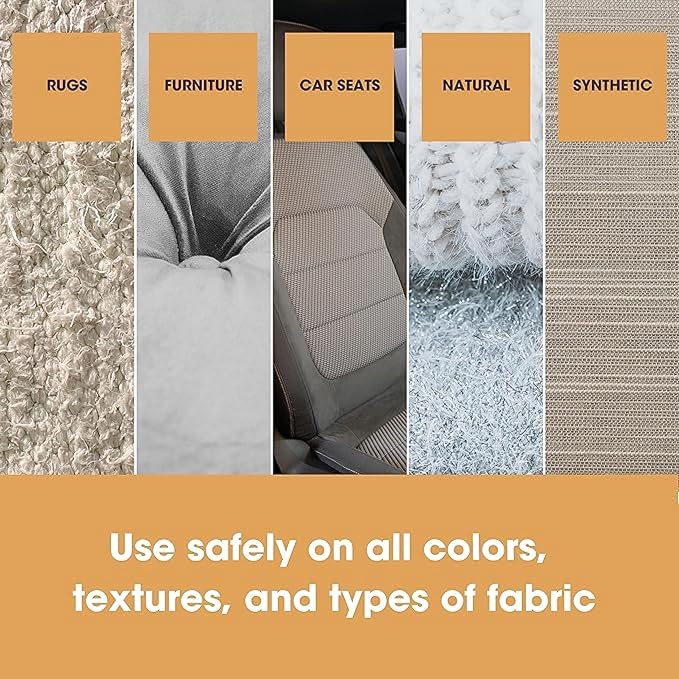 Furniture Clinic Fabric Cleaner | Everyday Cleaning Spray for Furniture, Fabric, Rugs, Carpet, Couches, Car Seats and More | Quick and Easy Application (17oz / 500ml)