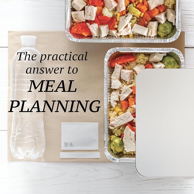 55 Pack - Aluminum Pan/Containers with Lids/Foil Containers/Aluminum Pans with Lids/Take Out Containers/Disposable Pans/Aluminum Foil Food Containers/Freezer Meals containers (2.25 LB)
