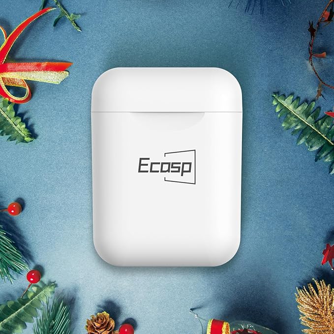 ECASP Cleaner Kit for AirPod,Multi-Tool iPhone Cleaning Kit,Cell Phone Cleaning Repair & Recovery for iPhone & iPad(Type C)Charging Port,Lightning Cables&Connectors,Easy to Store & Carry Design,White