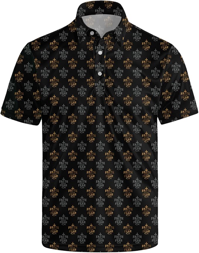 Polo Shirts for Men Moisture Wicking Mens Polo Shirts Patriotic Shirts for Men
