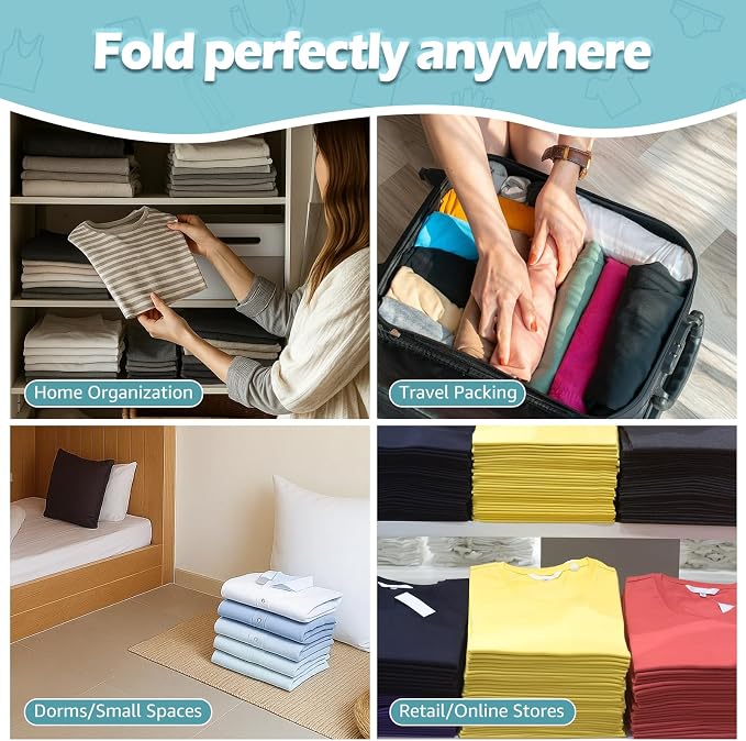 BoxLegend Clothes Folder Easy and Fast Fold Hook Folding for Clothing