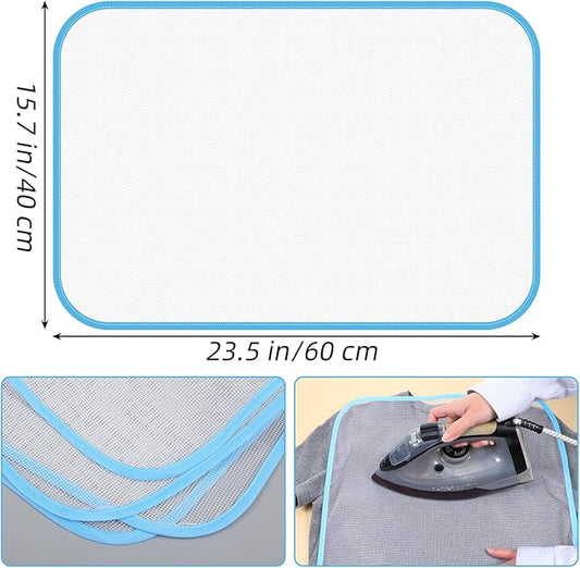 3 Pcs Protective Ironing Pressing Pad Pressing Cloth for Ironing and Sewing Protector Insulation Mat Scorch Saving Mesh Durable Iron Pressing Cloth Protector
