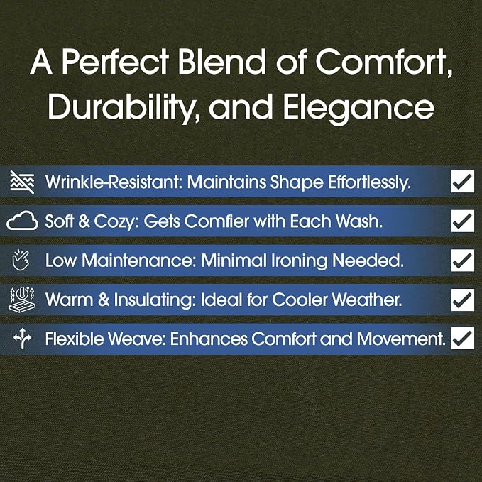 Pico Textiles 6 Yards Bolt Olive Green Poly Cotton Twill Fabric - 65% Polyester 35% Cotton - 60" Wide - Sold by The Yard - for Pants, Jackets, Skirts, Upholstery, & Work Uniforms