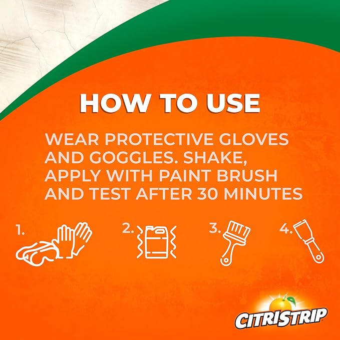 Citristrip® Stripping Gel, Citrus Stripper Paint Remover, 40 oz