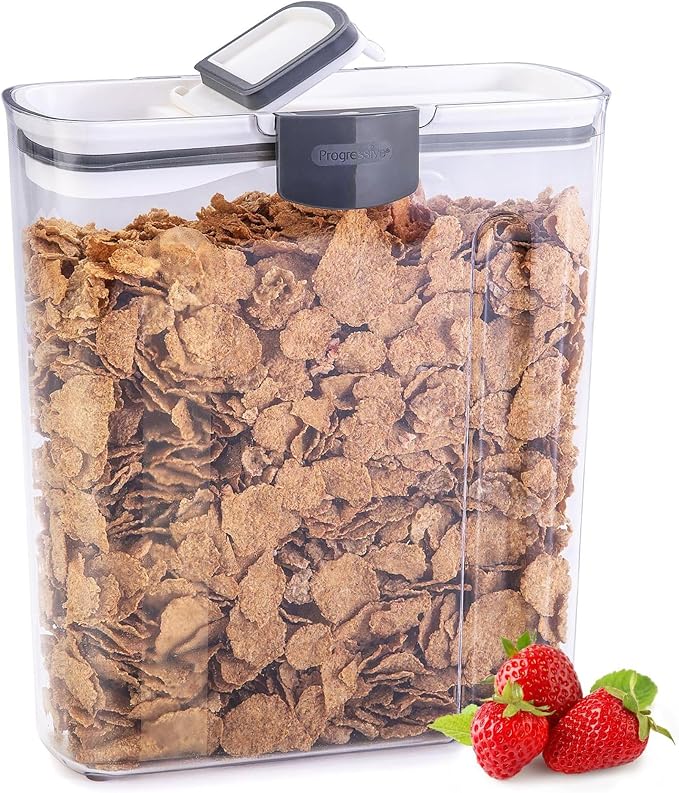 ProKeeper Cereal Keeper,3-Quart,Airtight Seal,BPA-Free Plastic Storage Container,(Pack of 6)