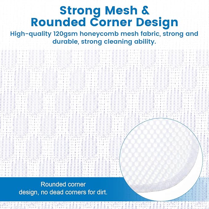 2 Pack XX-Large Mesh Laundry Bags for Delicates, 24 x 32 Inches | 120gsm Honeycomb Mesh, Protect Delicates, Sturdy Zipper, Reusable, Washer & Dryer Safe, For College, Dorm, Home and Travel
