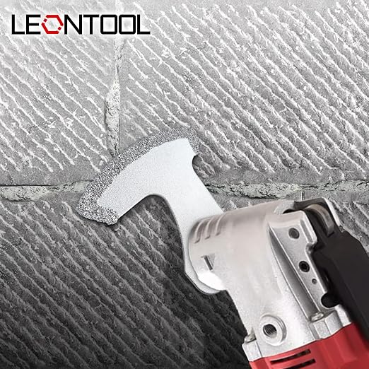 Diamond Oscillating Tool Blade, 3 PCS Oscillating Multi Tool Blade | For Removing Grout, Cleaning Mortar, Diamond Oscillating Blade, Diamond Grout Removal Blade, Grout Swing Blade