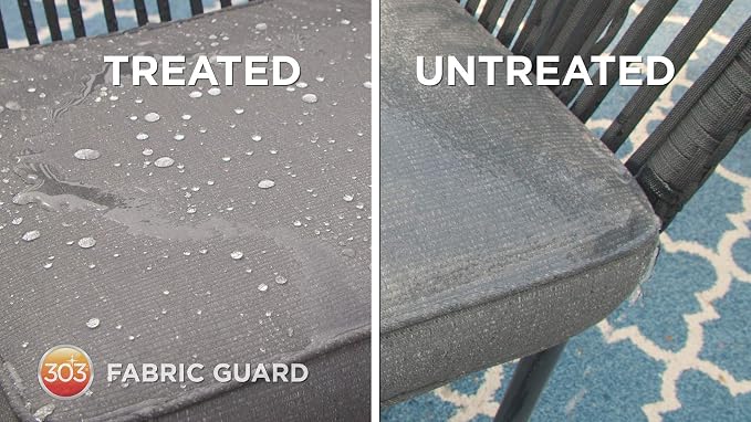 303 Fabric Guard Water Repellent for Outdoor Fabrics, 1 Gallon 4-Pack | Restores water and stain resistance on outdoor fabric, canvas, cushions, and upholstery.