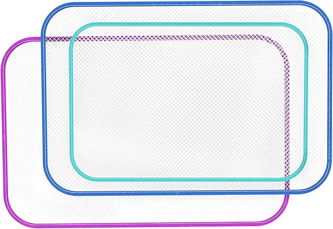 RONDURE Pressing Cloth for Ironing 3 Pcs （2 Large + 1 Medium Size） – Ironing Cloth to Protect Clothes, Heat Resistant Press Cloth Protector for Ironing, Ideal for Sewing and Delicate Fabrics