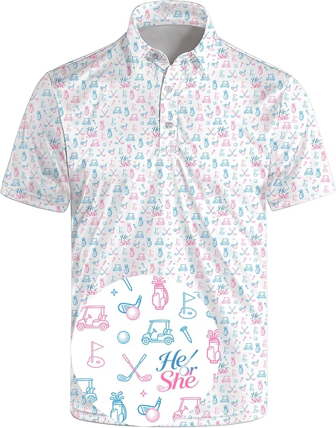 Polo Shirts for Men Moisture Wicking Mens Polo Shirts Patriotic Shirts for Men