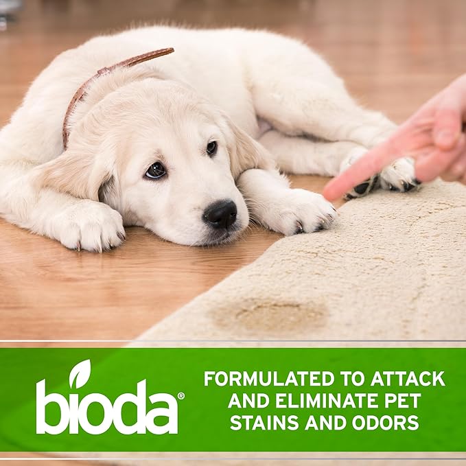 Bioda Multi-Purpose Probiotic Enzyme Cleaner and Deodorizer | Enzyme Cleaner, Trash Can Deodorizer, Pet Stains and Odors, Drains, Floors, Bathrooms, Toilets, Made in USA, 1 Gallon