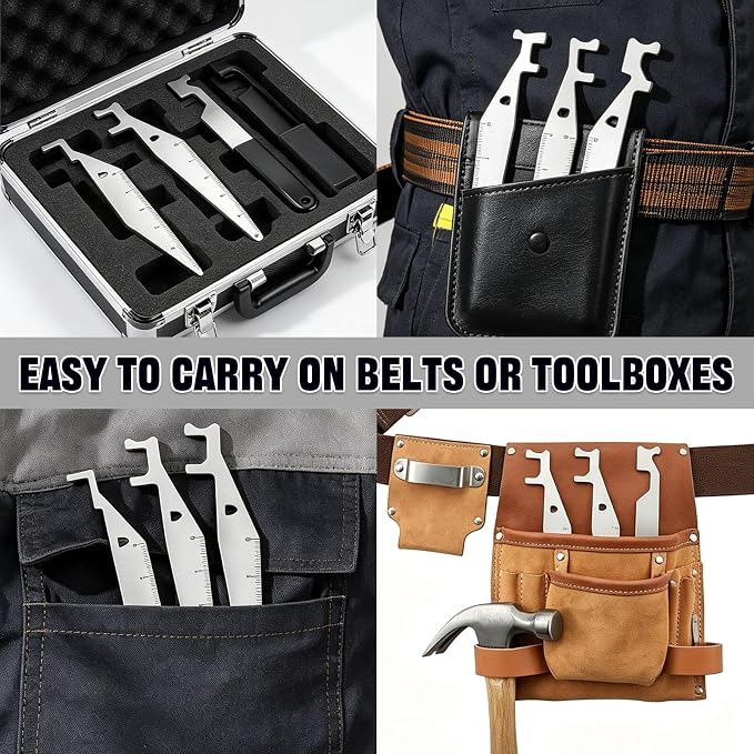 3PCS Multipurpose First Responder Tool, Durable Firefighter Tools | Designed for First Responders & Firefighters for Fire Safety, Rescue, Everyday Use & Training