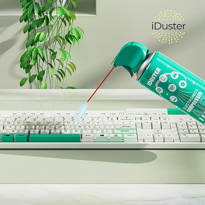 Keyboard Cleaner Air Spray for Computers - 10oz Air Can Duster for Electronics, 3PCS