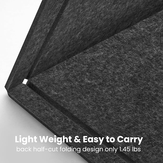 Felt Bulletin Board 36x24 inches, Decorative Pin Board for Home & Office | Cork Board Alternative for Wall with Push Pins, Display Mood Board for Photos, Notes & Reminders